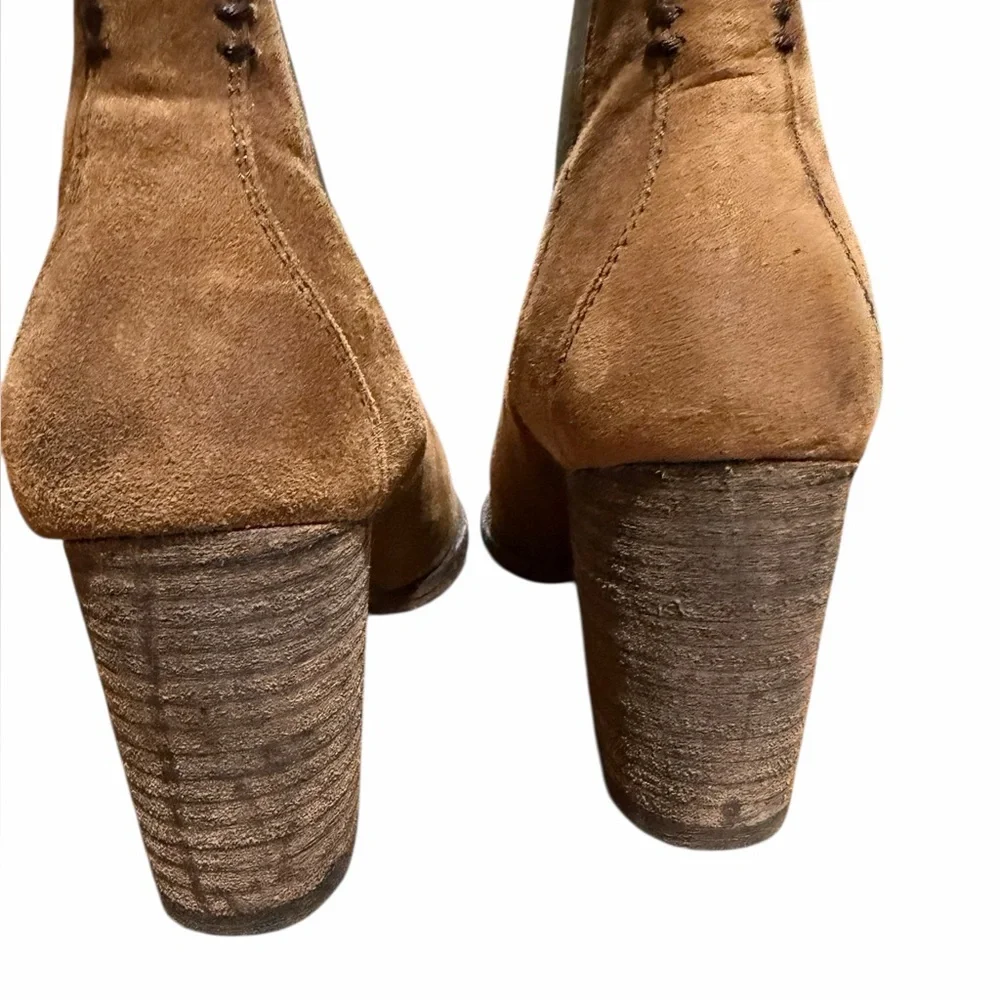 Trask brown leather